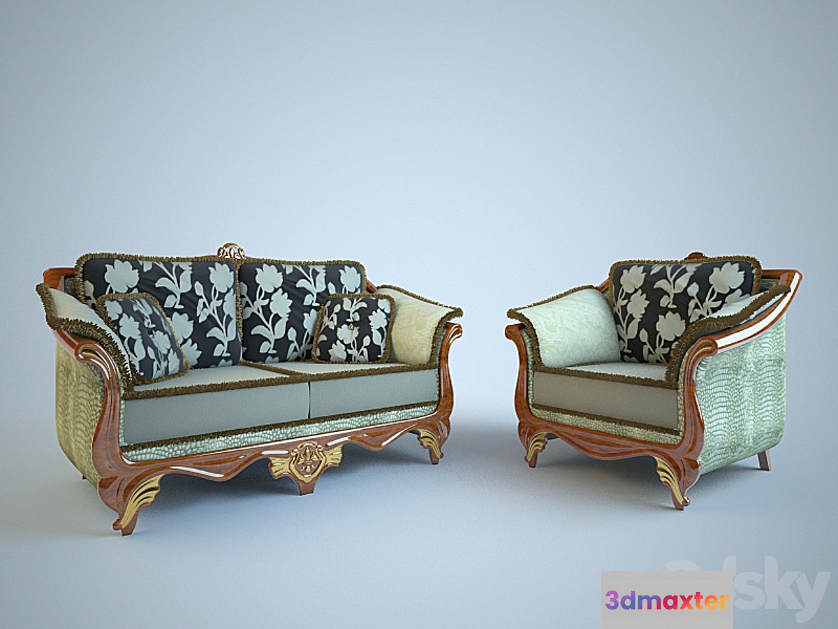 Sofa and armchair factory Salotti
