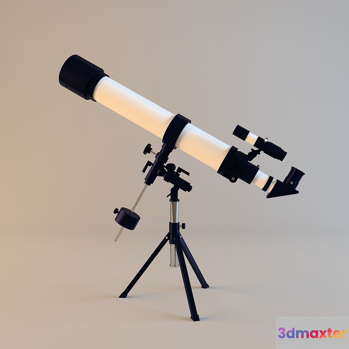 Telescope TAL-75R 3D Max