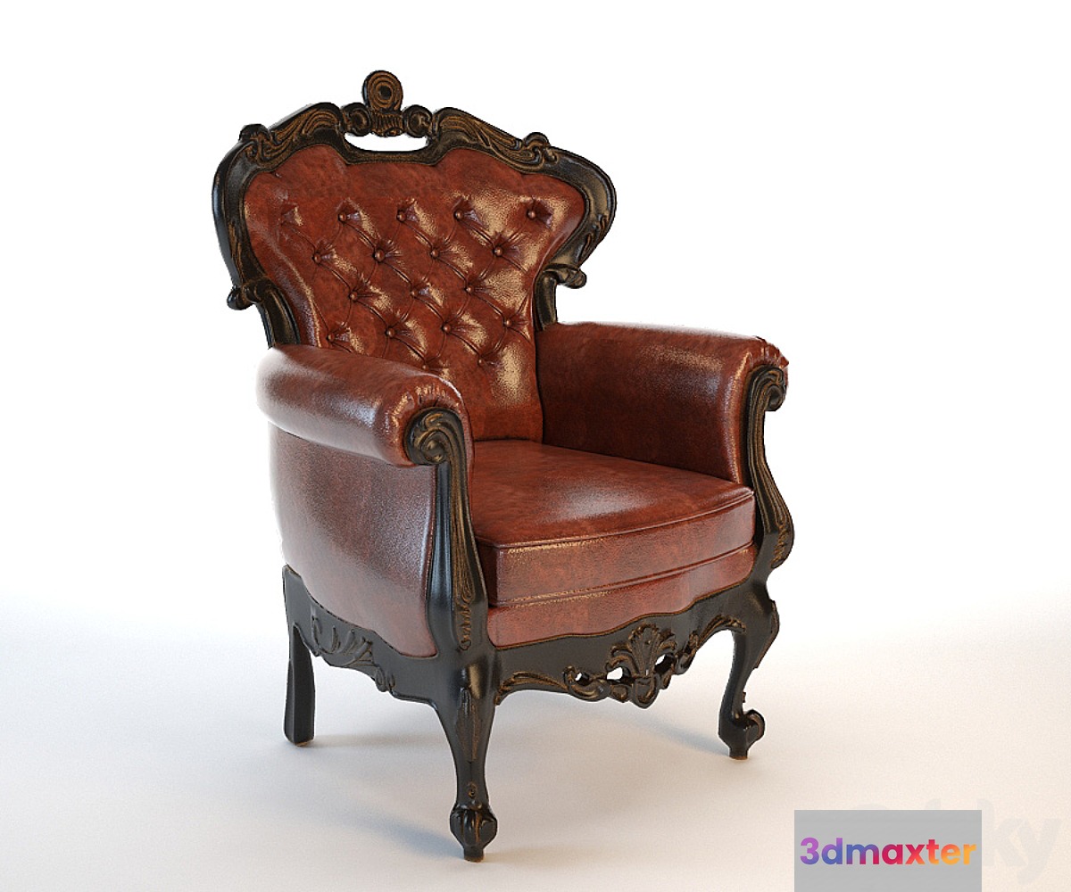 armchair - No.3 3D Max
