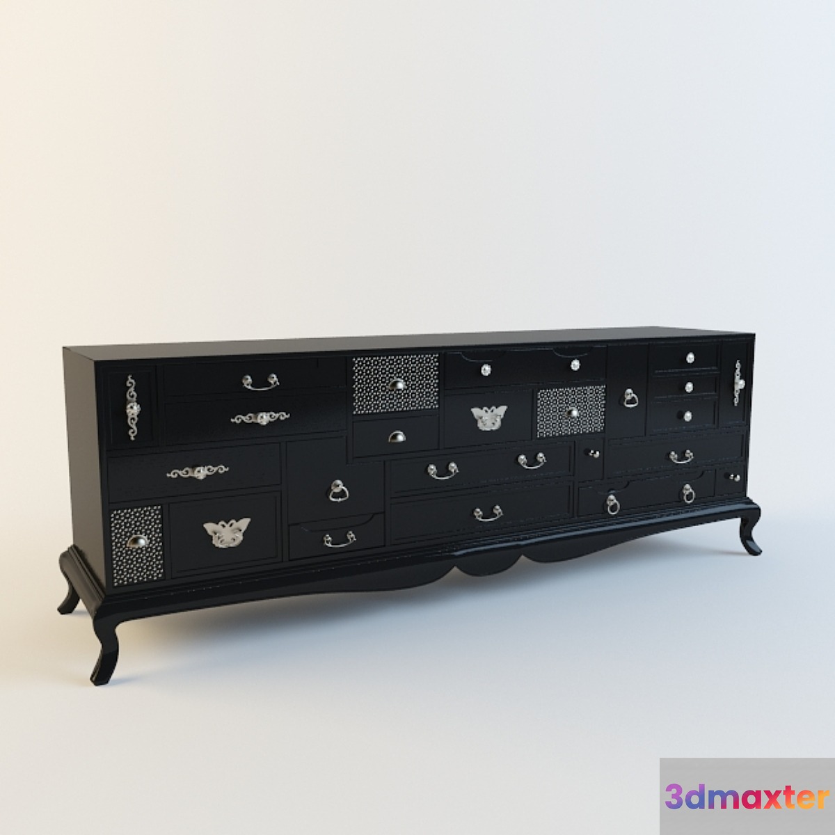 chest of drawers 3D Max