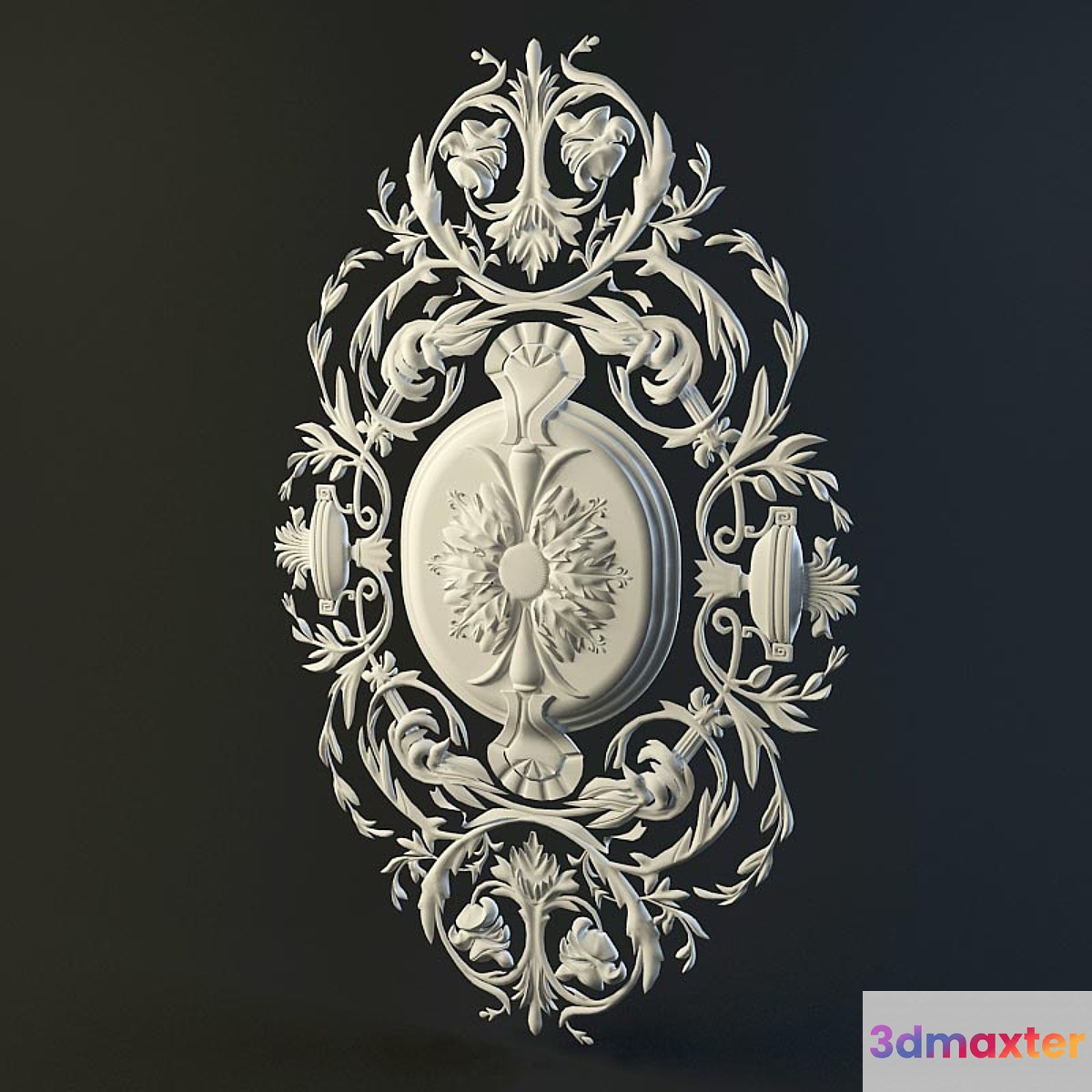 Mouldings from plaster - No.2 3D Max