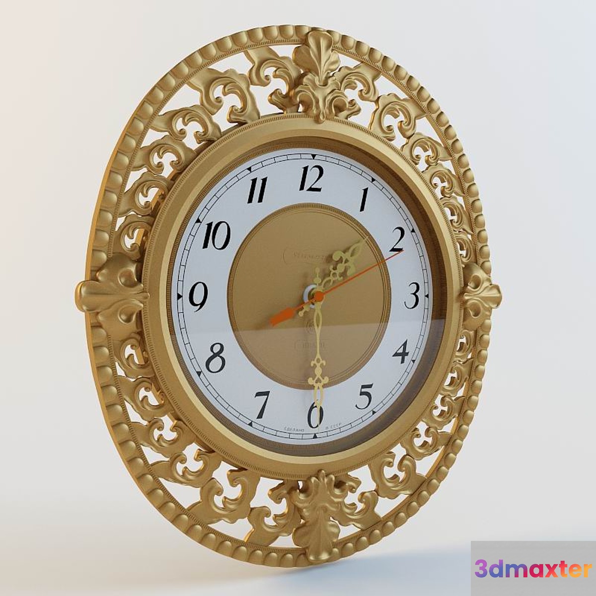 Wall clock - No.2 3D Max
