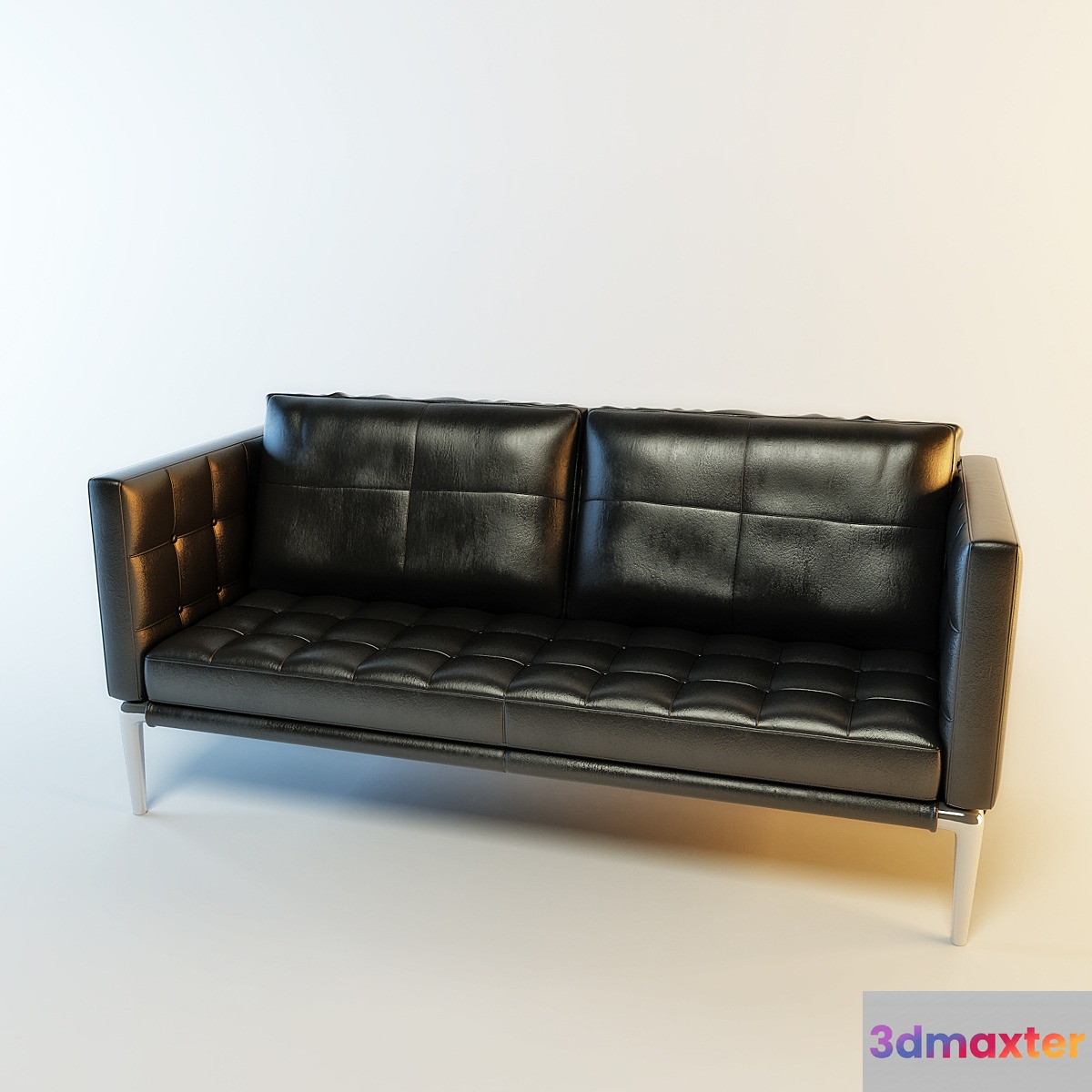 Leather sofa 3D Max