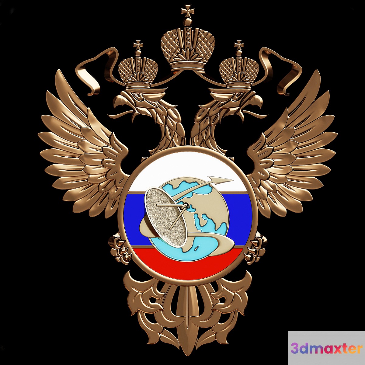 Coat Of Arms 3D Max