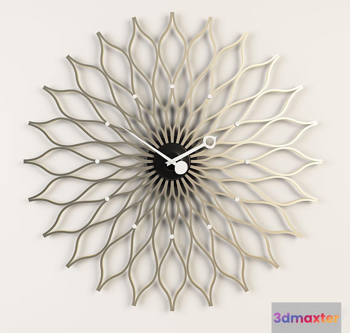 Sunflower Clock Clock