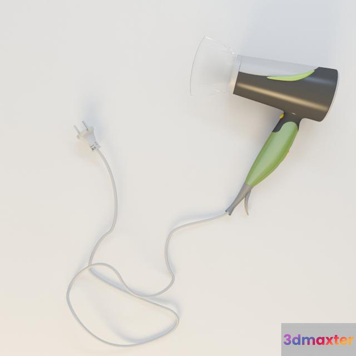 Hairdryer 3D Max