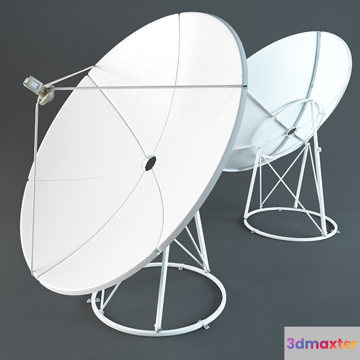 Satellite antenna 3D Max