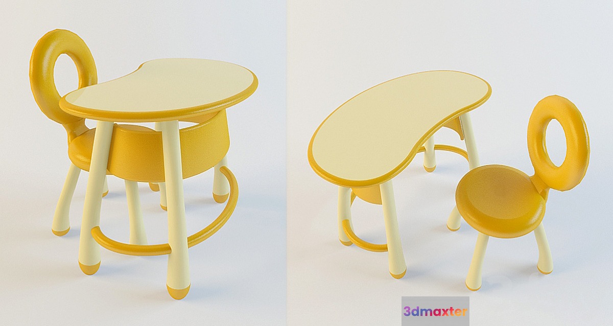 Children's table and Chair - No.2