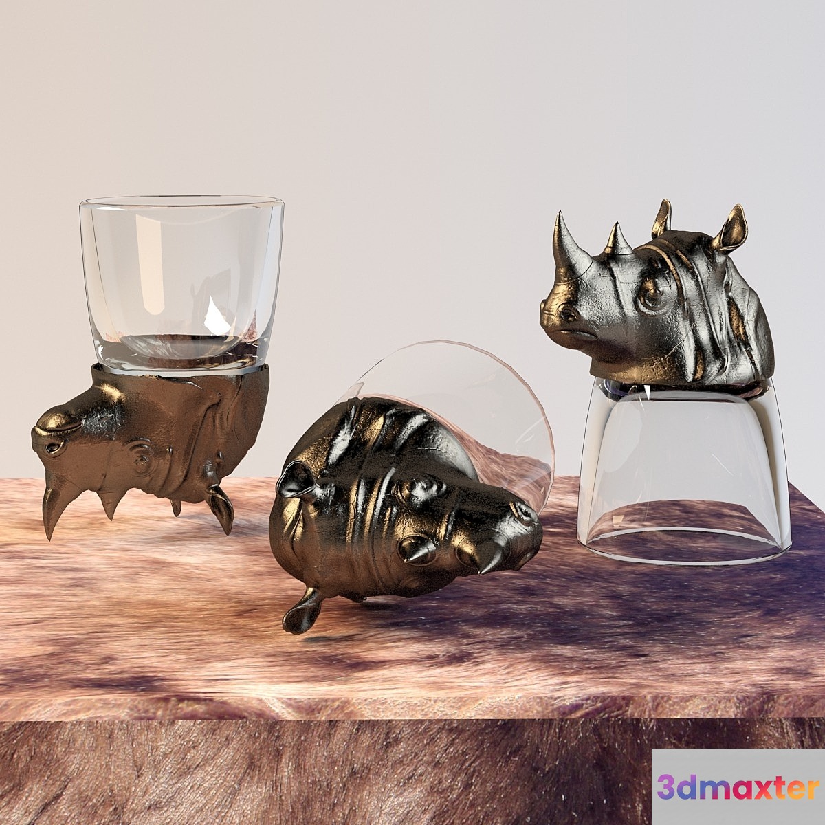 Stemware Rhinoceros