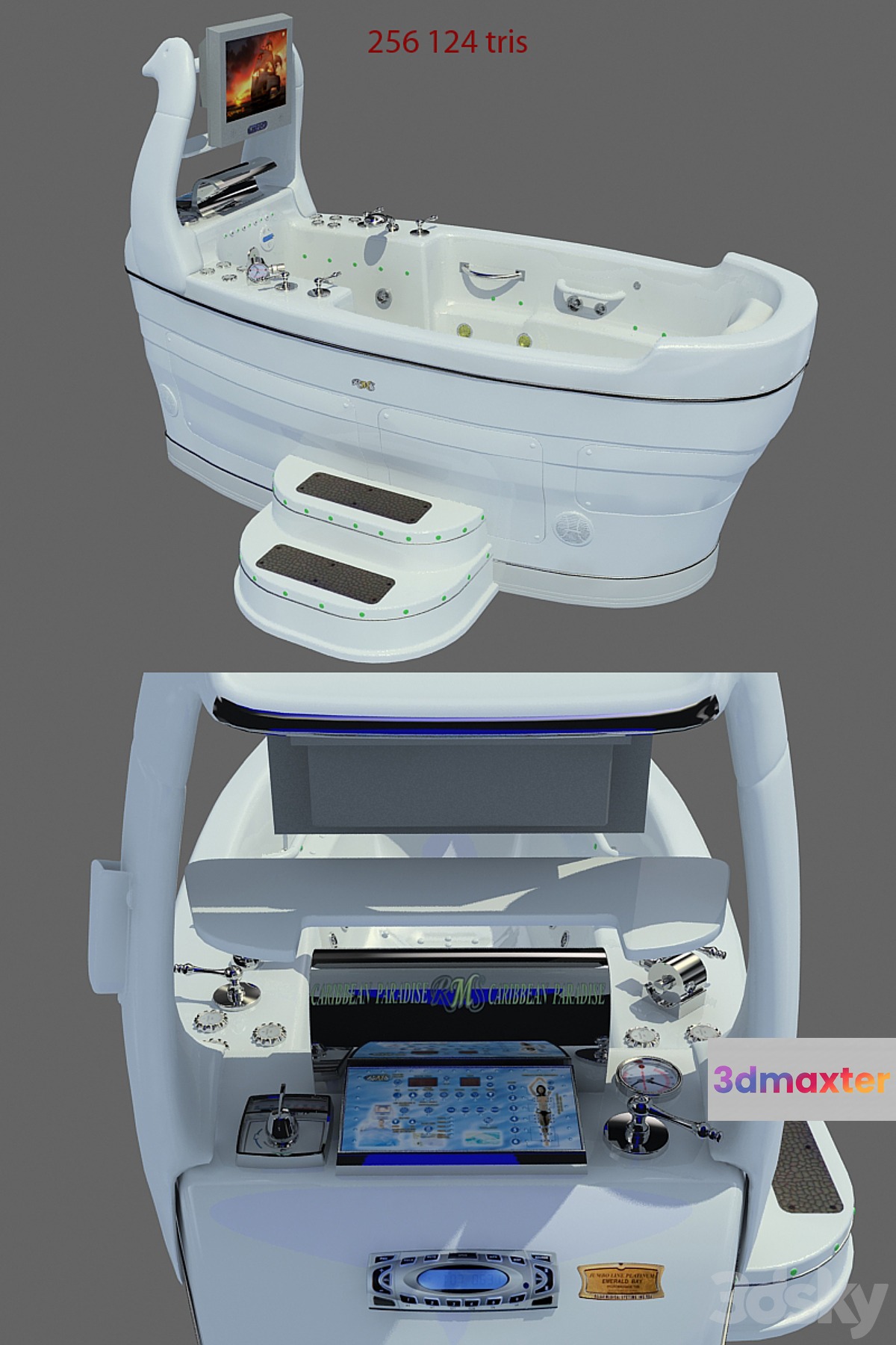 C-280REM Caribbean Paradize Limited Edition + TV 3D Max