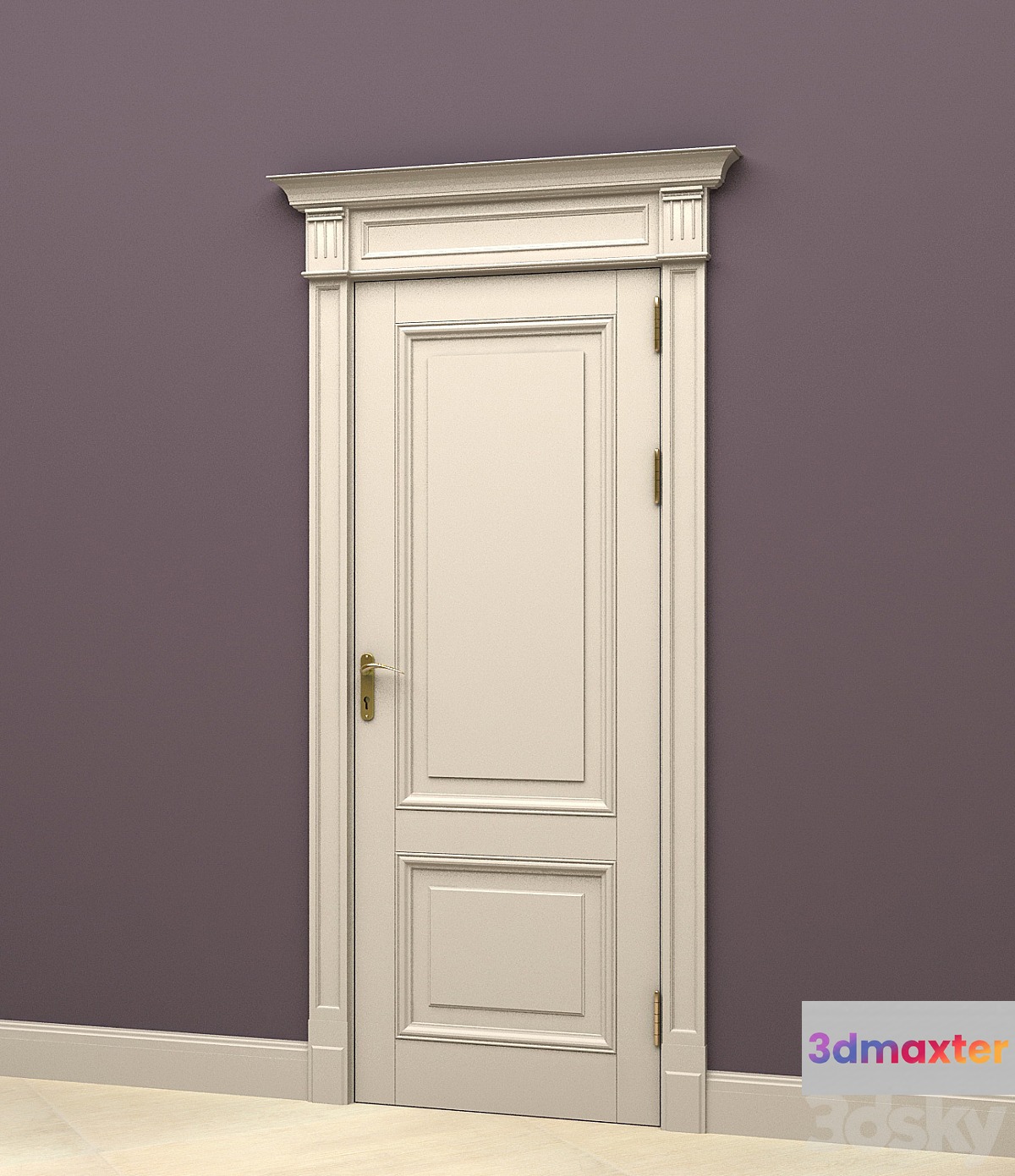 The door in the English style 3