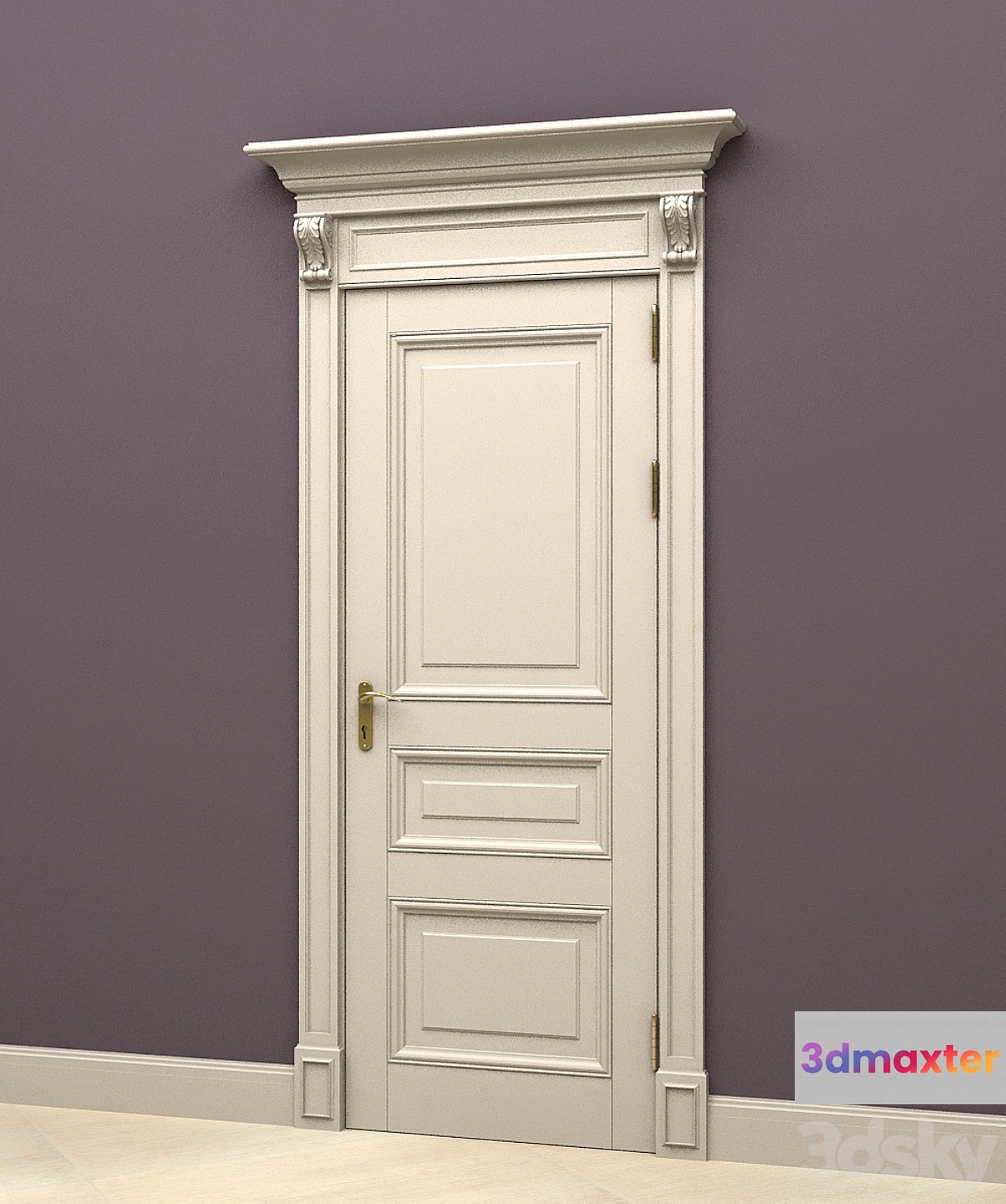 The door in the English style 4