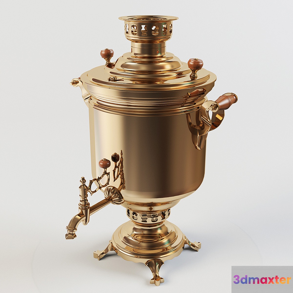 Tula Samovar 3D Max