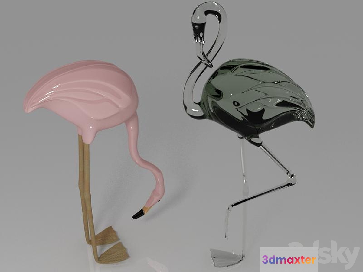 Flamingo 3D Max