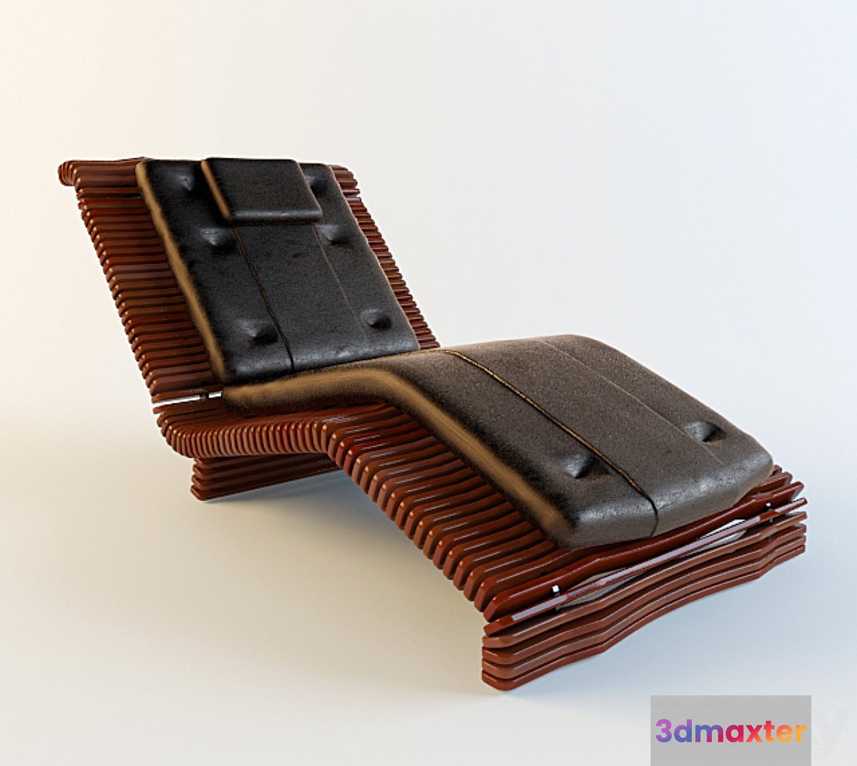 Luxor Chaise 3D Max