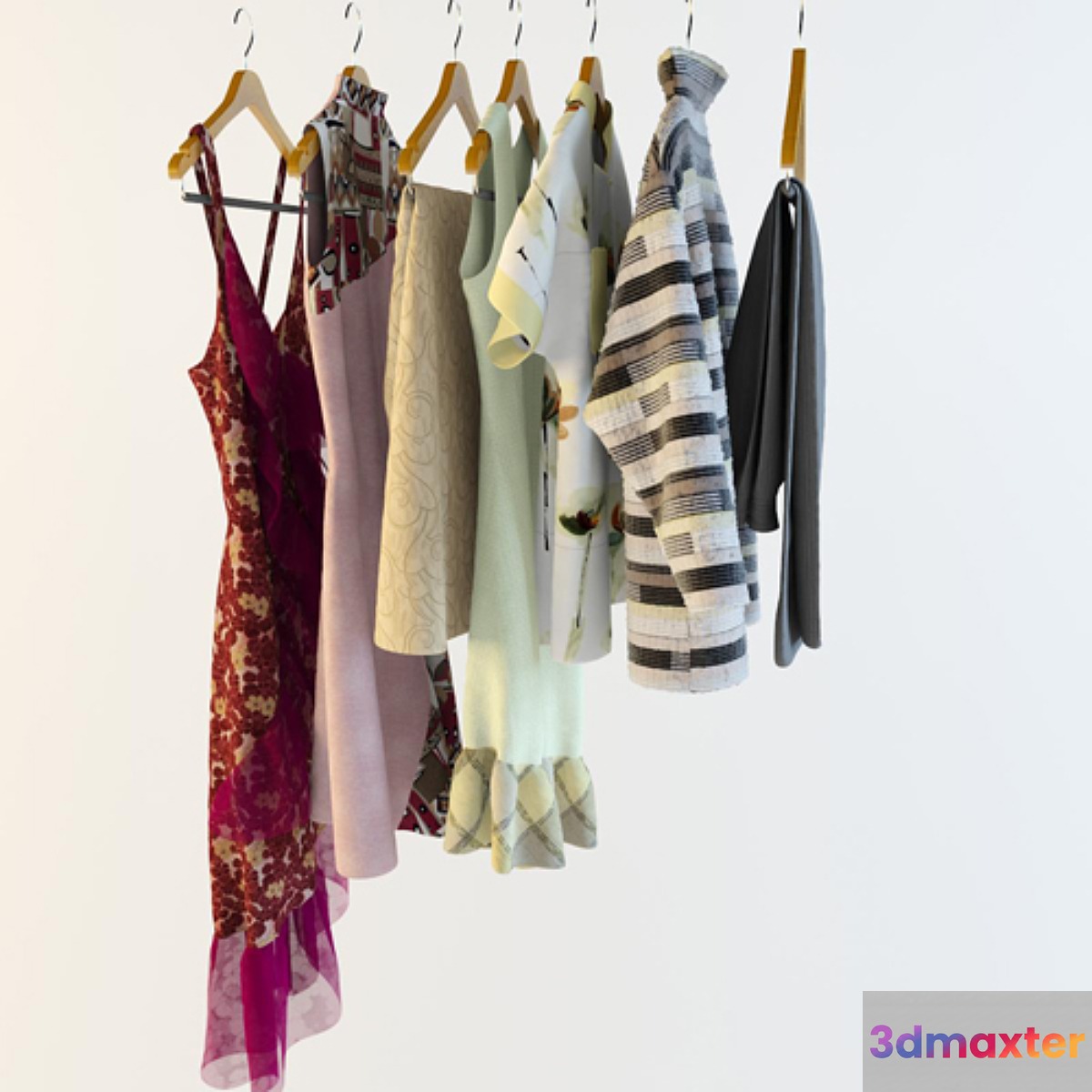 clothing on the upper