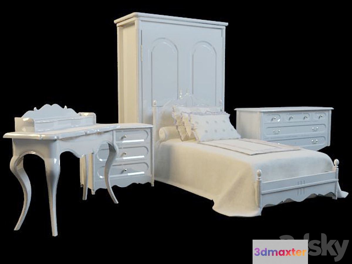 Bed and gartnitur