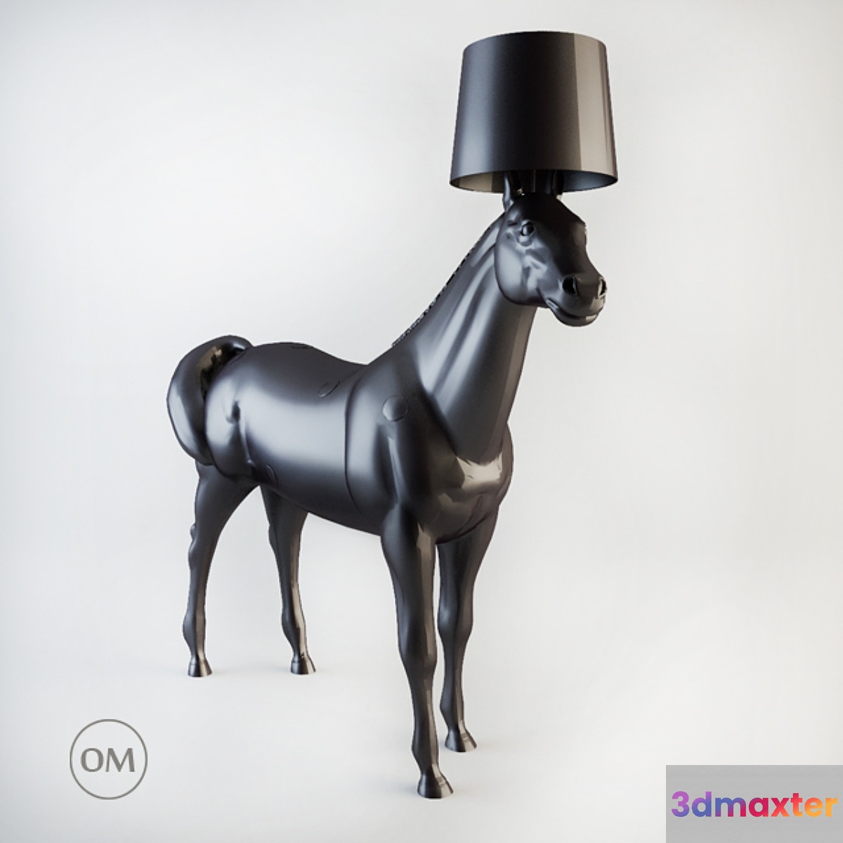 Moooi horse lamp