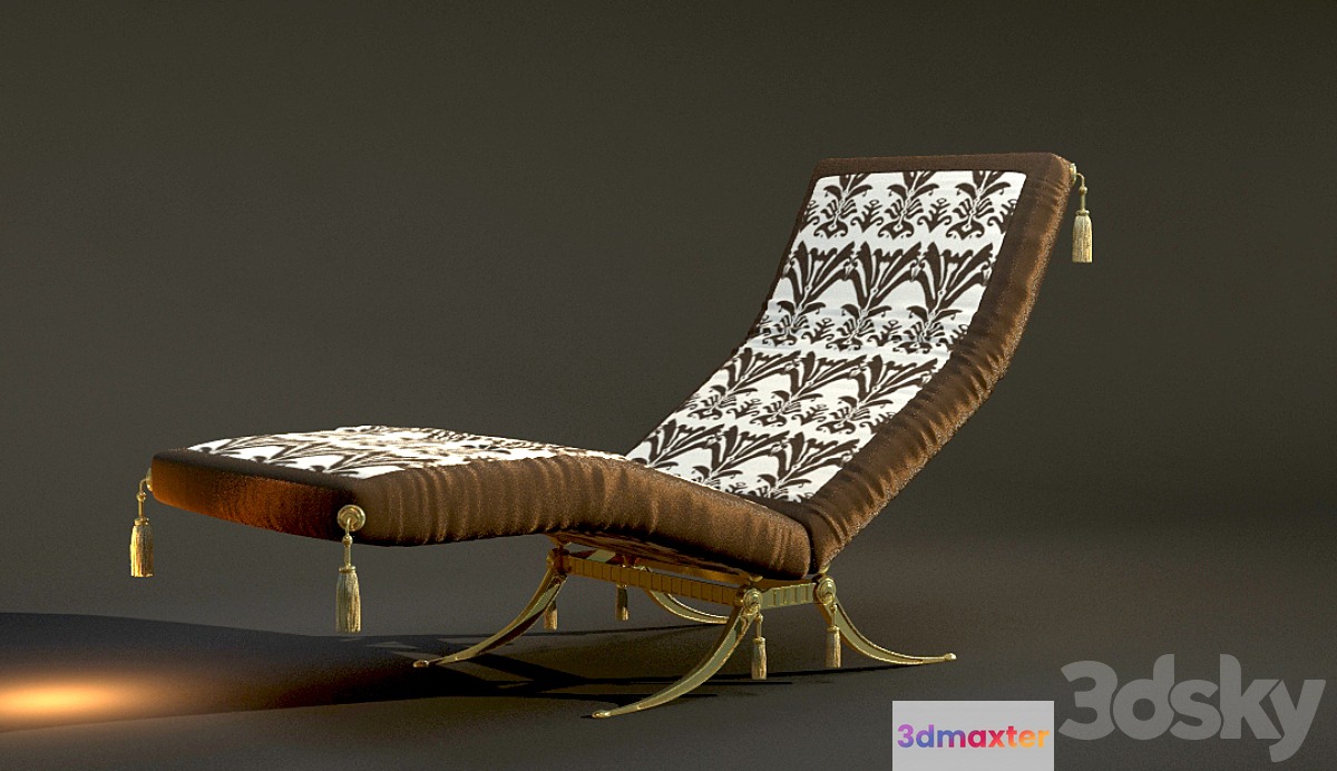 Chaise Longue 3D Max