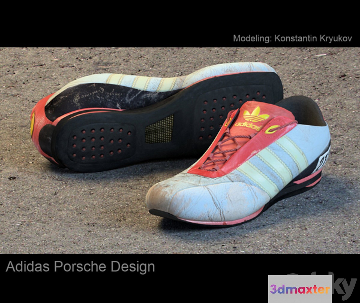 adidas Porsche design 3D Max