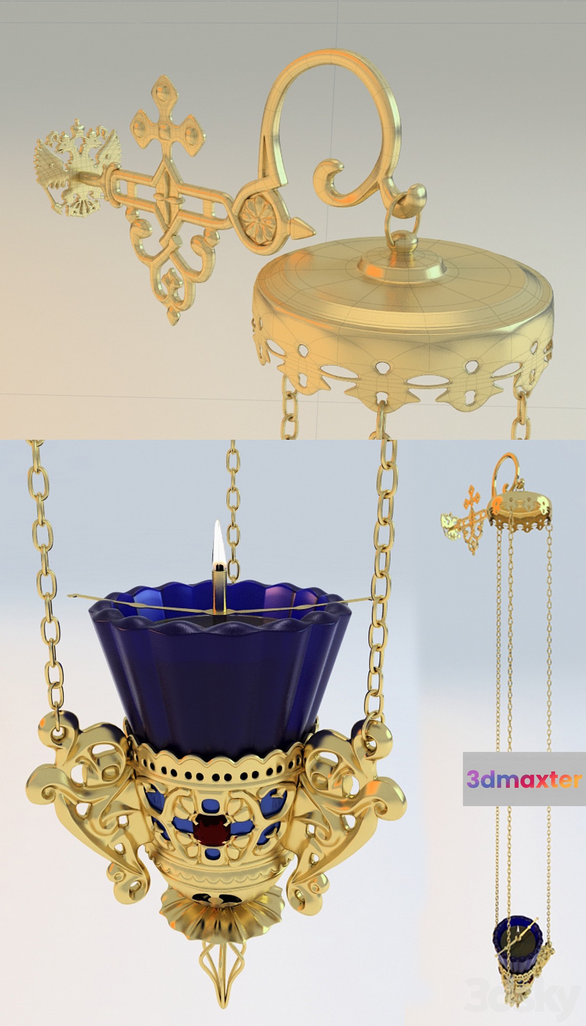 Lamp pendant 3D Max