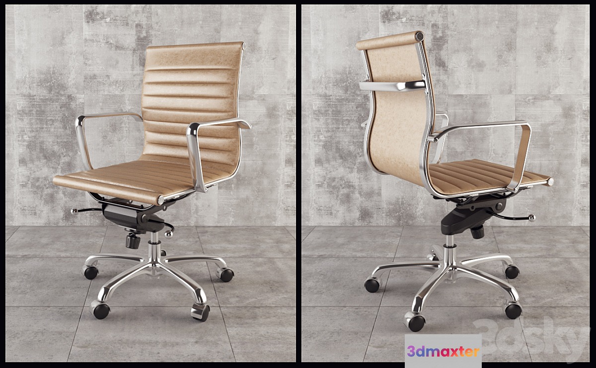 Zuo Lider (Armrest) 3D Max