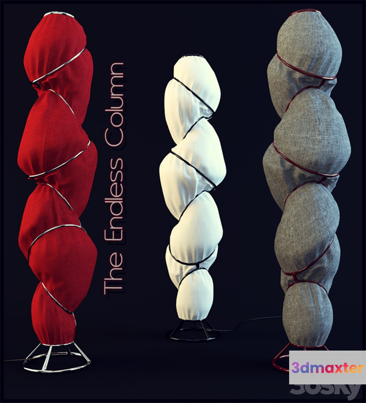 floor lamp 3D Max