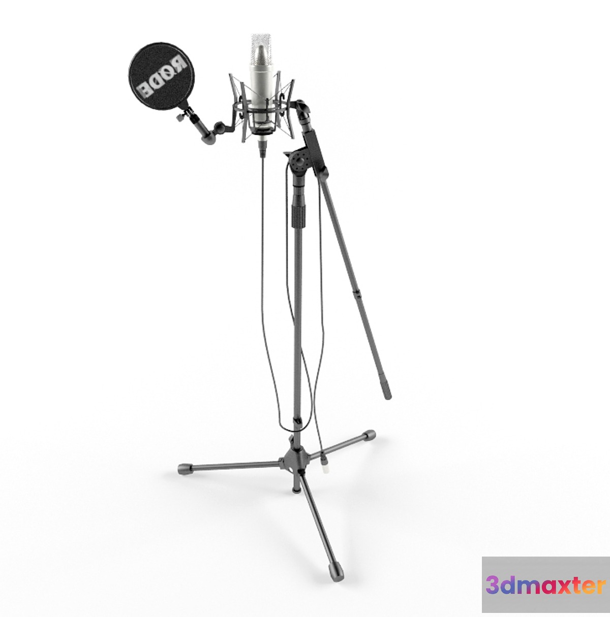 Microphone Rode NT1-A 3D Max
