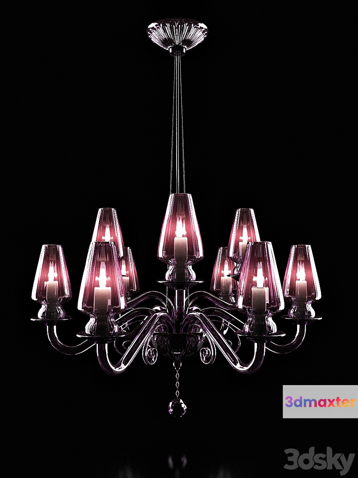 Italamp Chandelier Rigel 3D Max