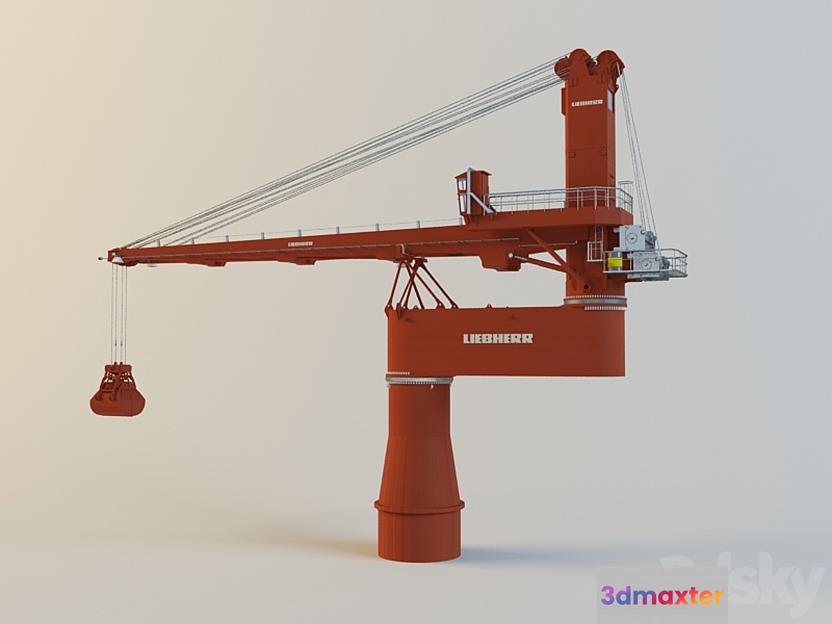 Crane - No.2 3D Max