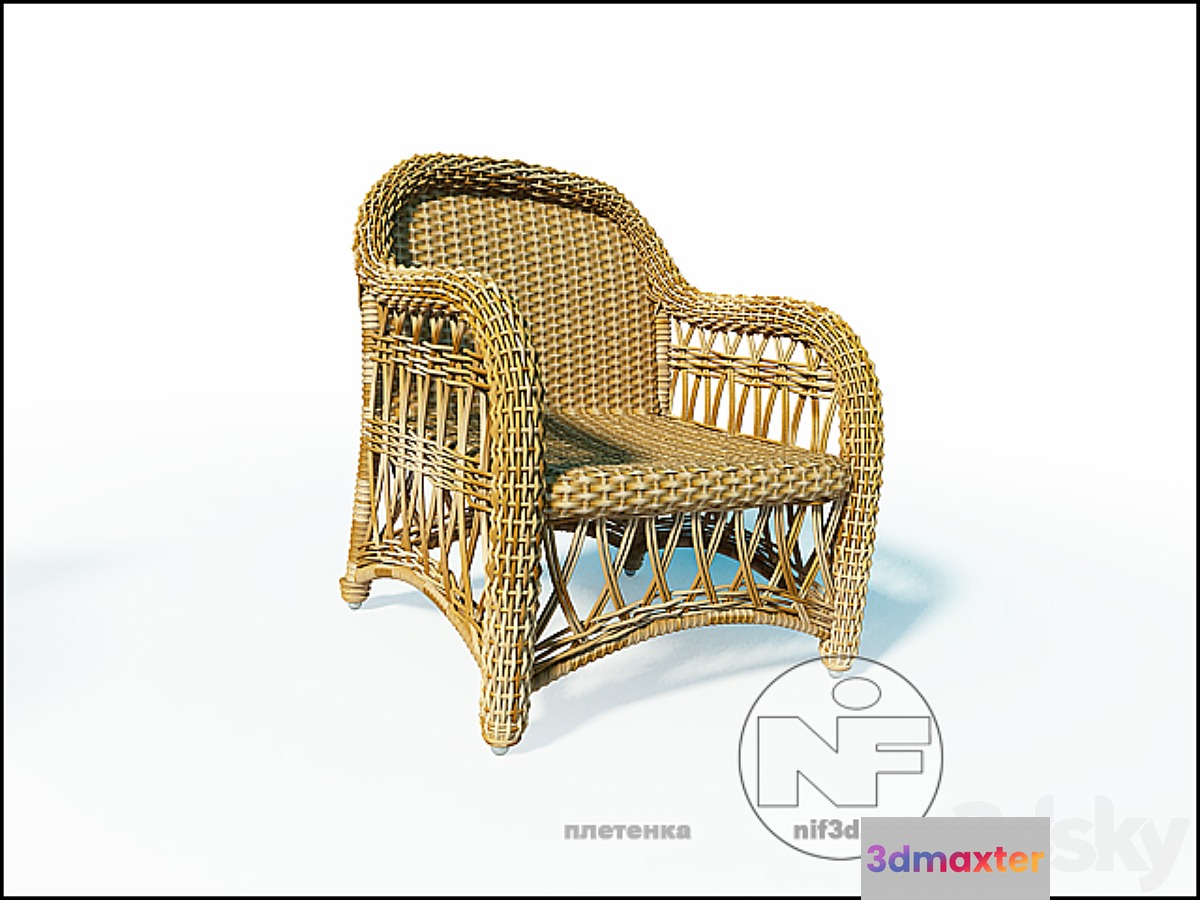 Armchair 3D Max