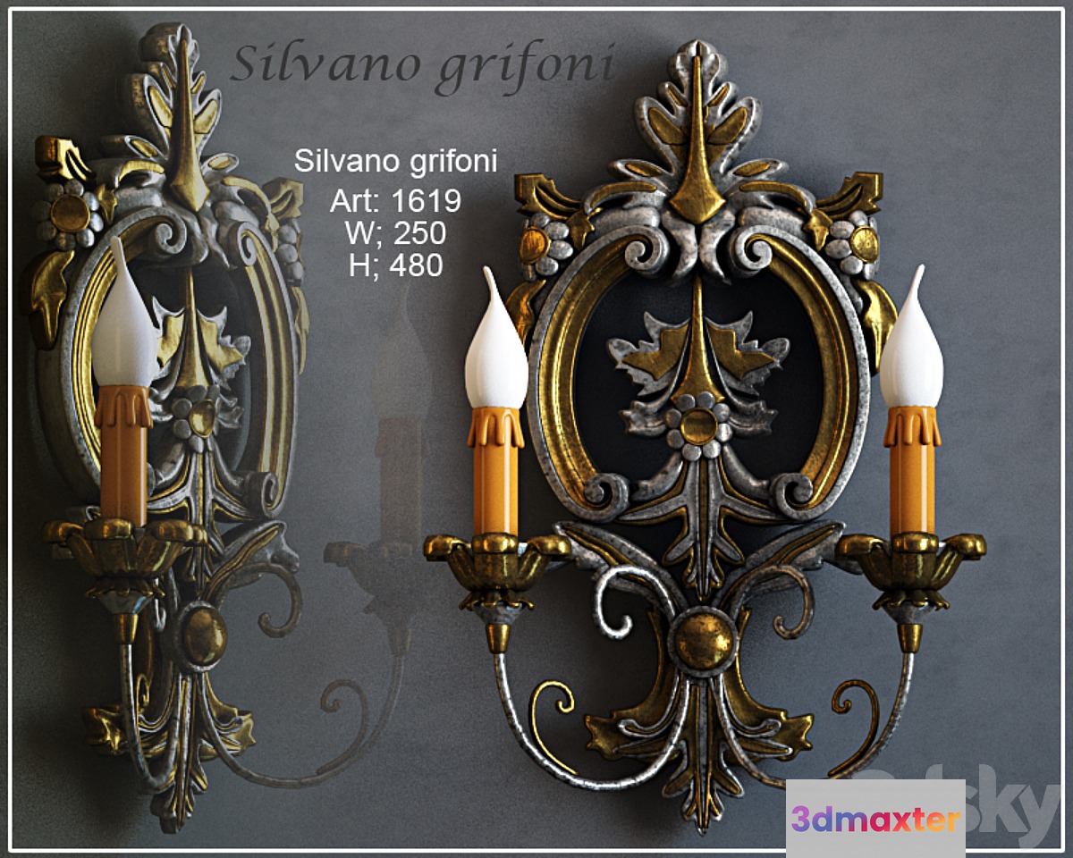Silvano Grifoni Art. 1619 3D Max