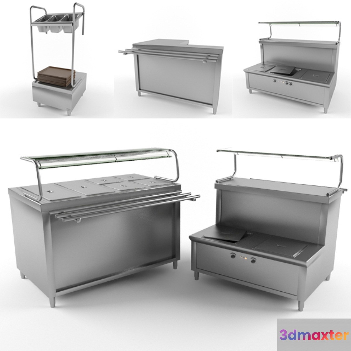 Equipment for public catering 3D Max