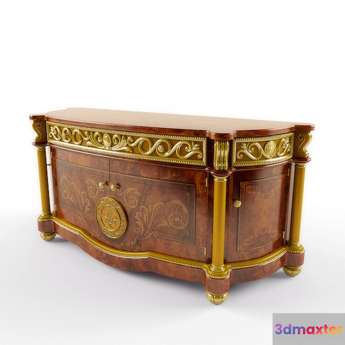 Principessa Commode 3D Max