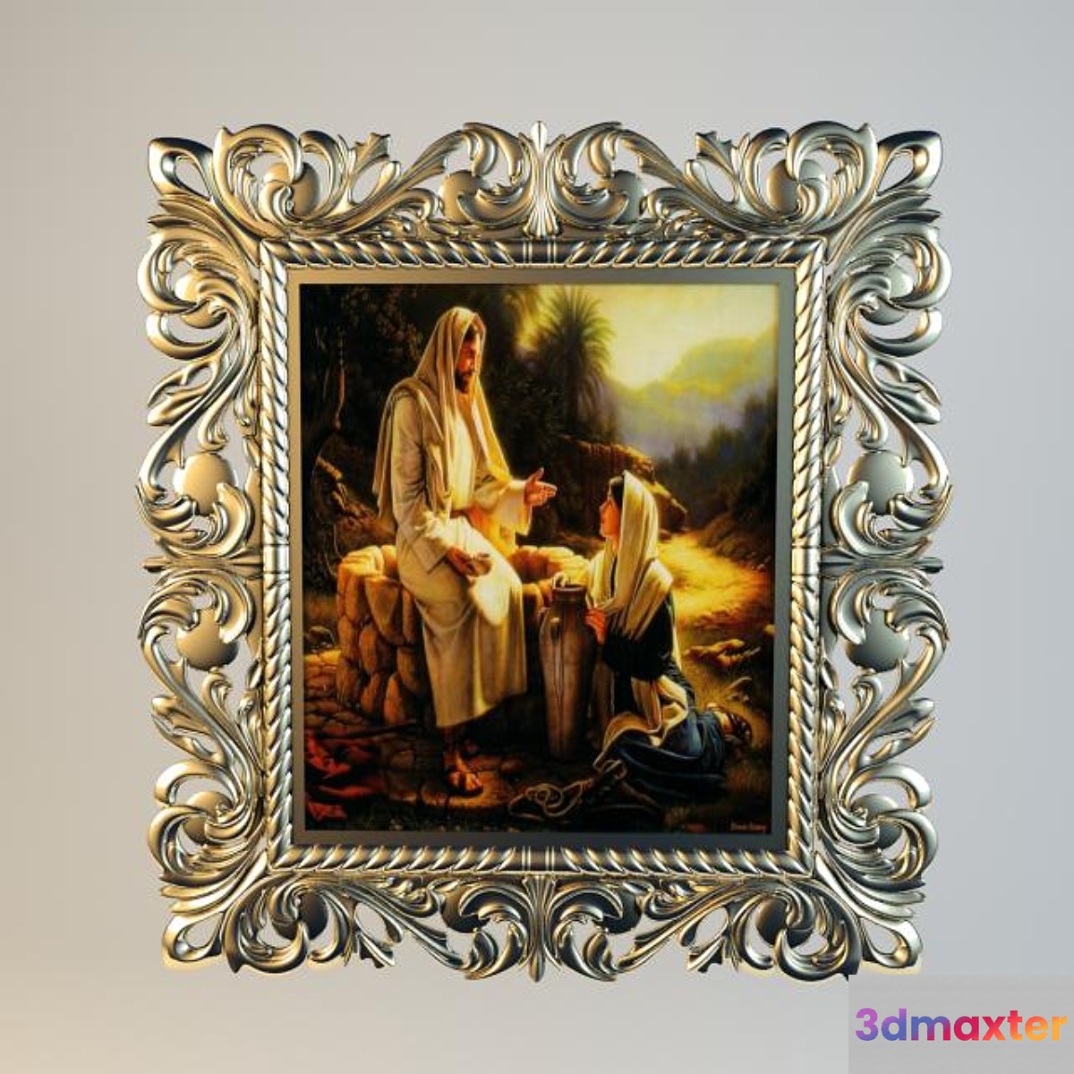 Photo frame picture 3D Max