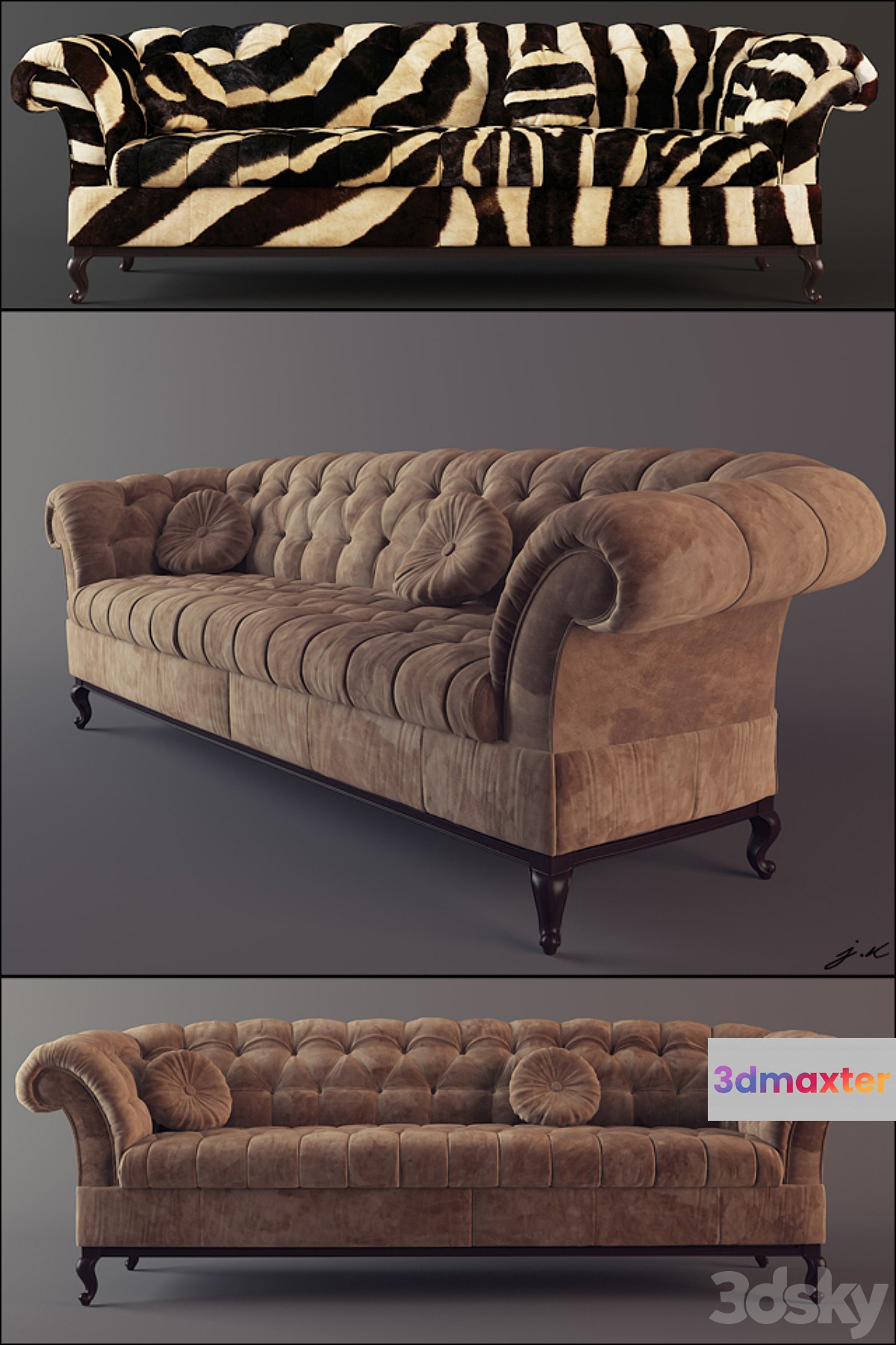 sofa - No.4 3D Max