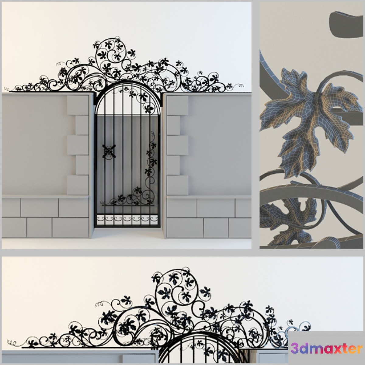 Forged gate - No.2