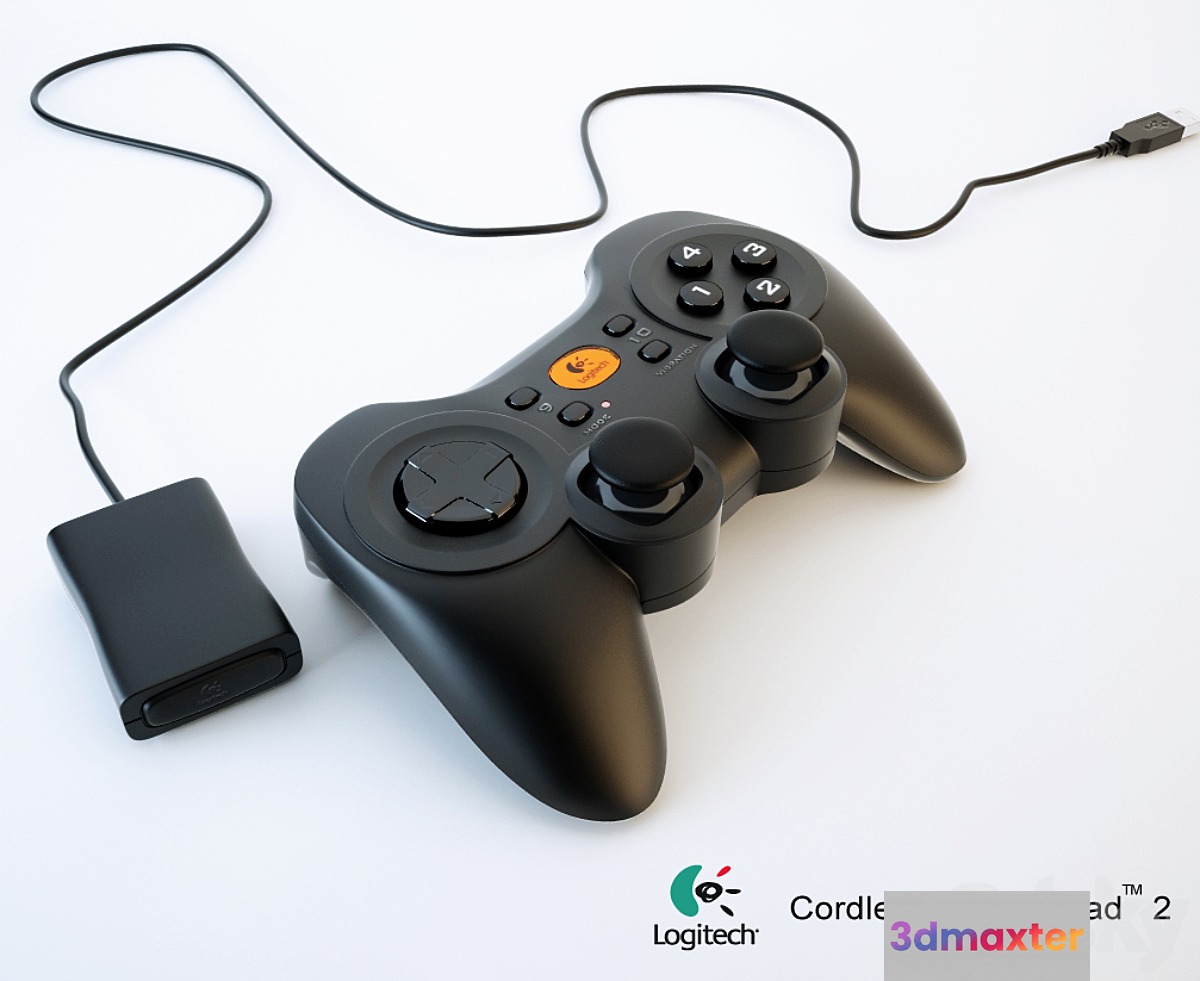 Logitech _ Cordless RumblepadTM 2