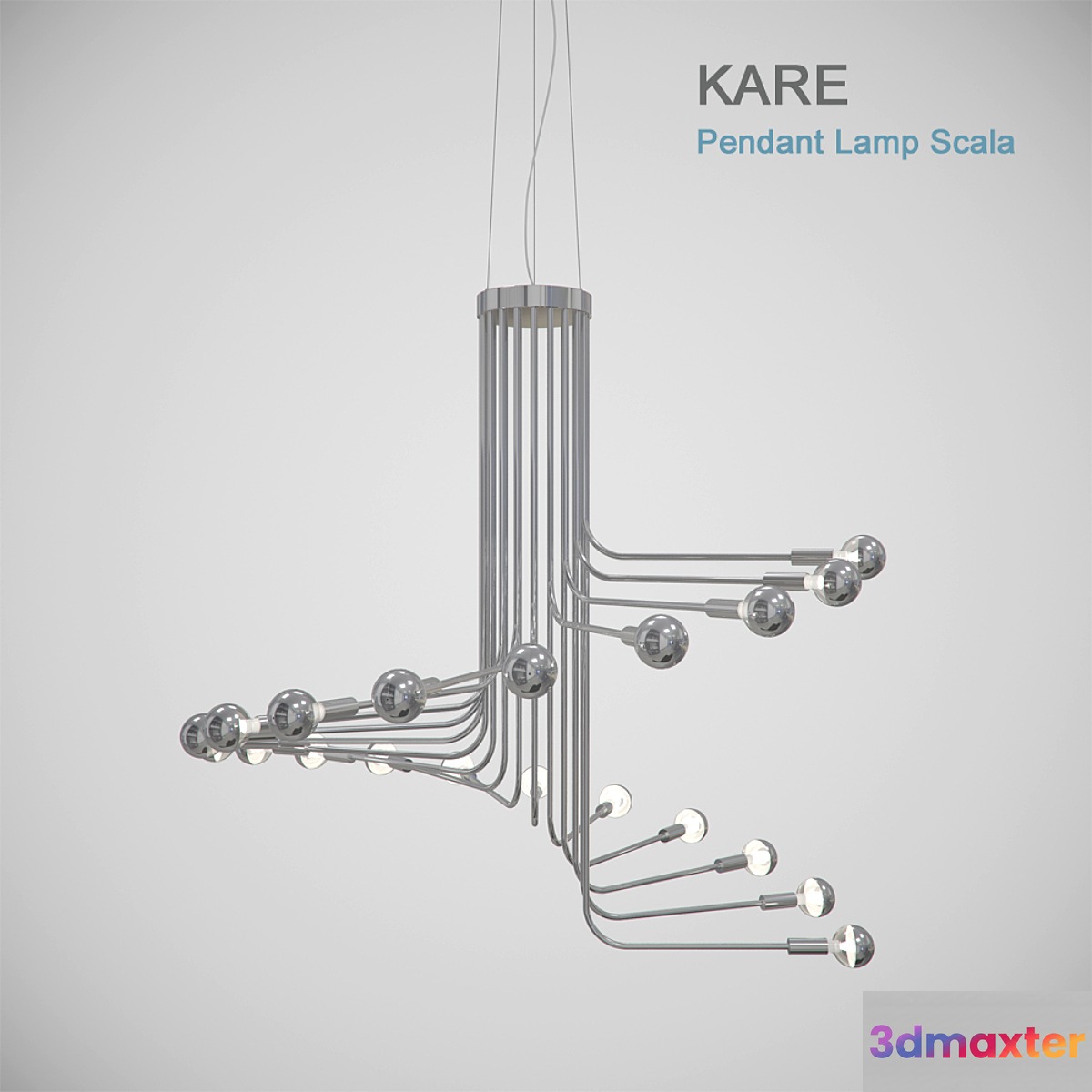 KARE _ Pendant Lamp Scala 3D Max