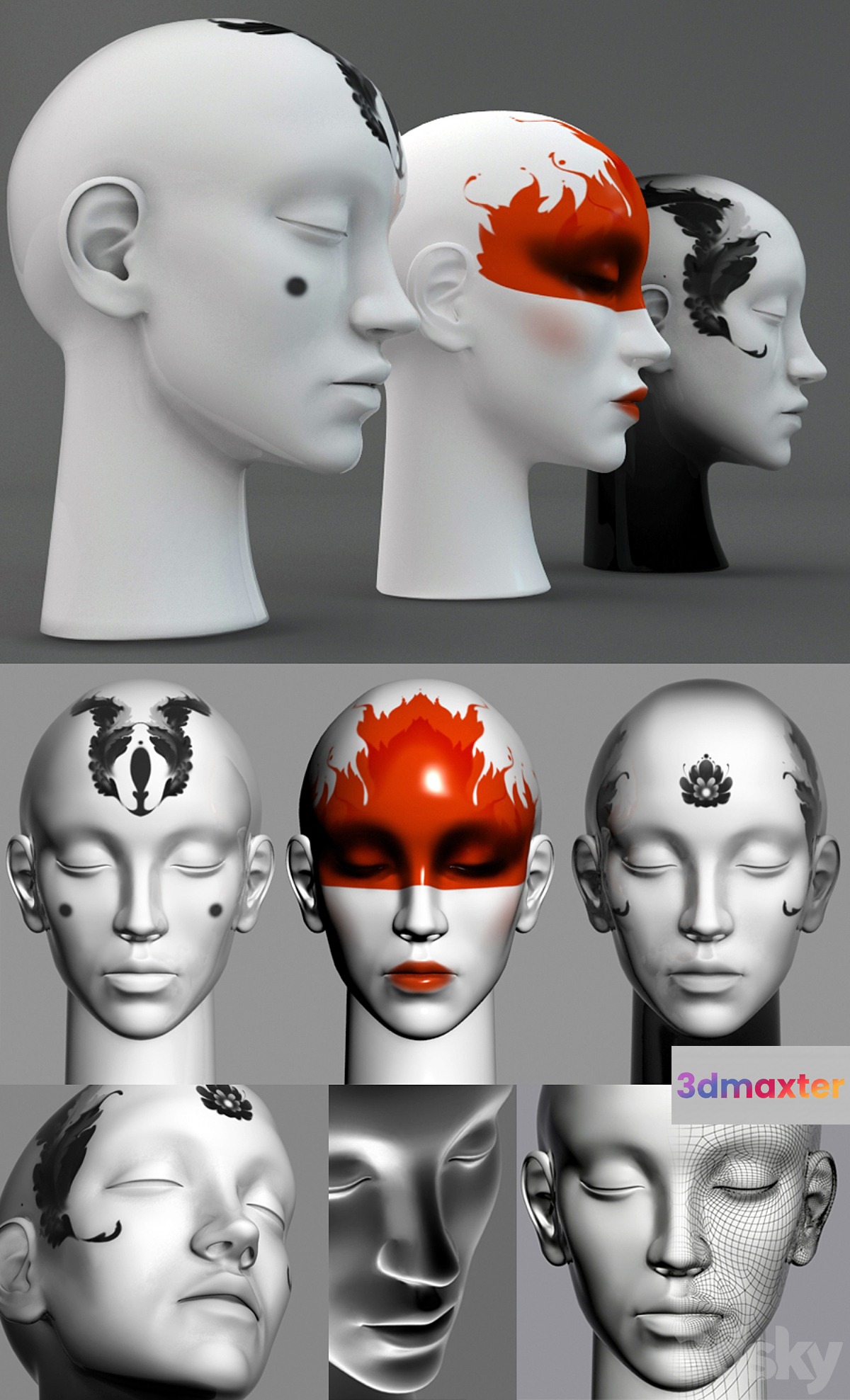 Girls head