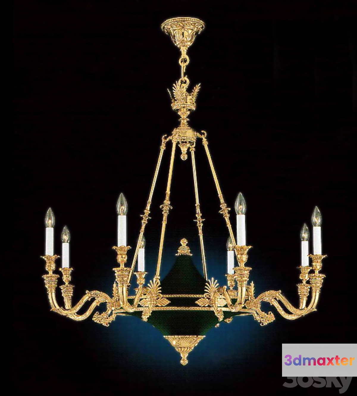 Chandelier - No.6 3D Max