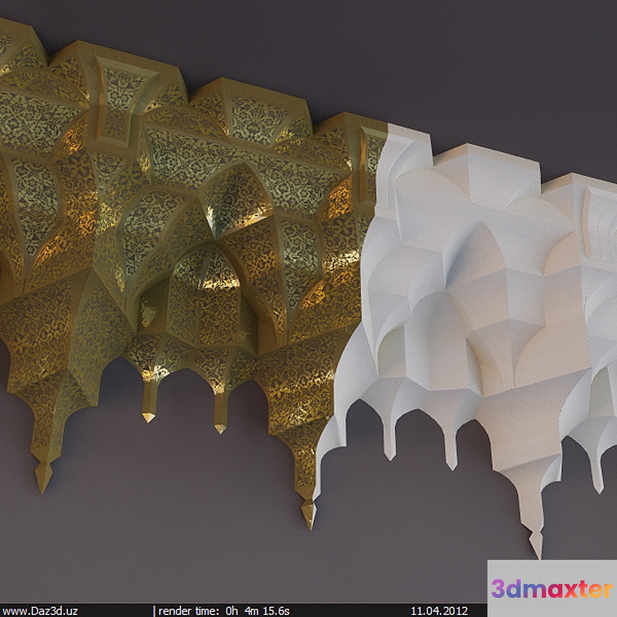 East stalactite 3D Max
