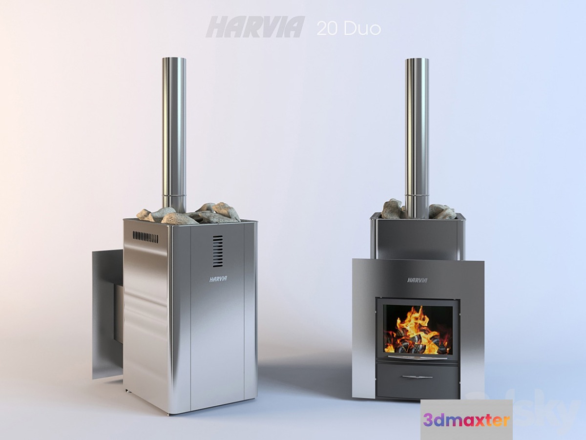 Harvia 20 Duo 3D Max