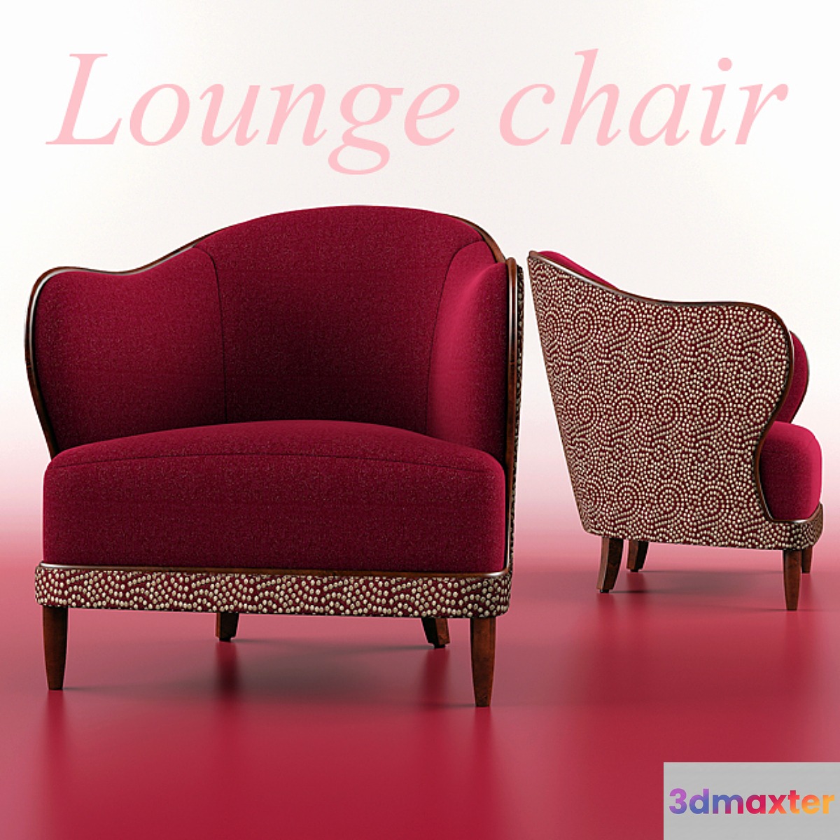 Typical Lounge_chair 3D Max