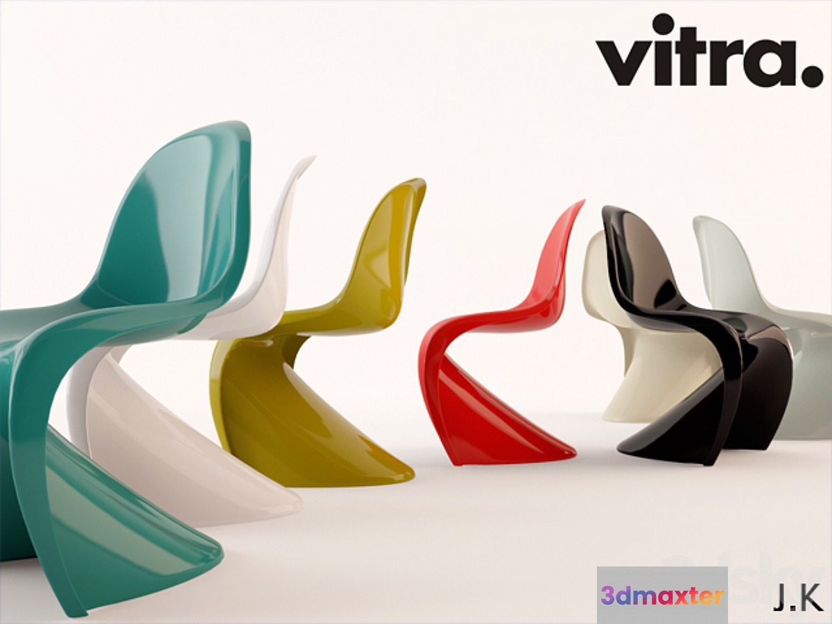 VITRA _ Panton Chair 3D Max