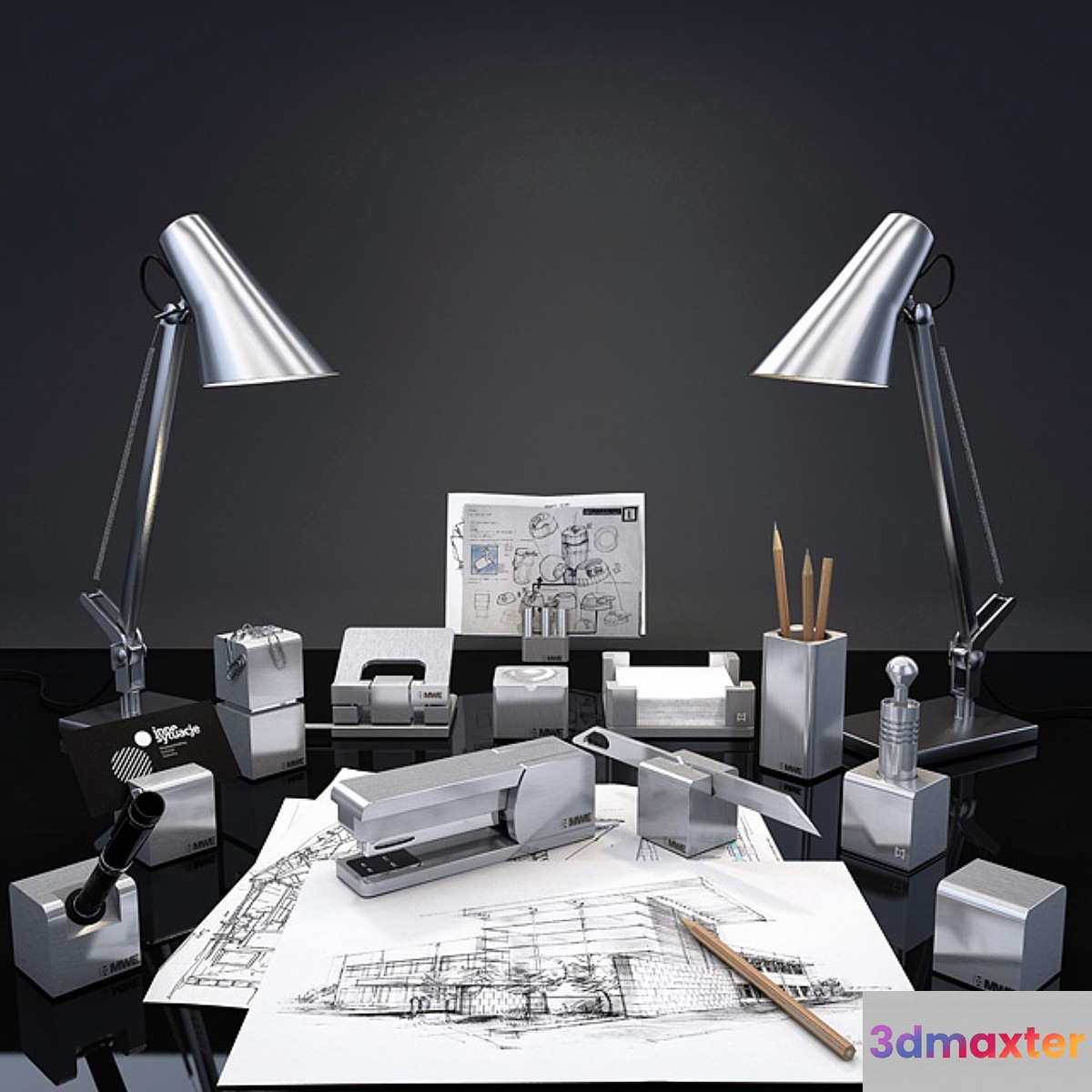Table accessories - No.7 3D Max