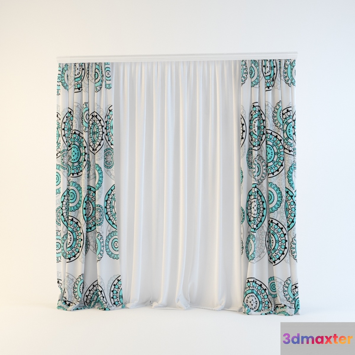 Curtain 3D Max