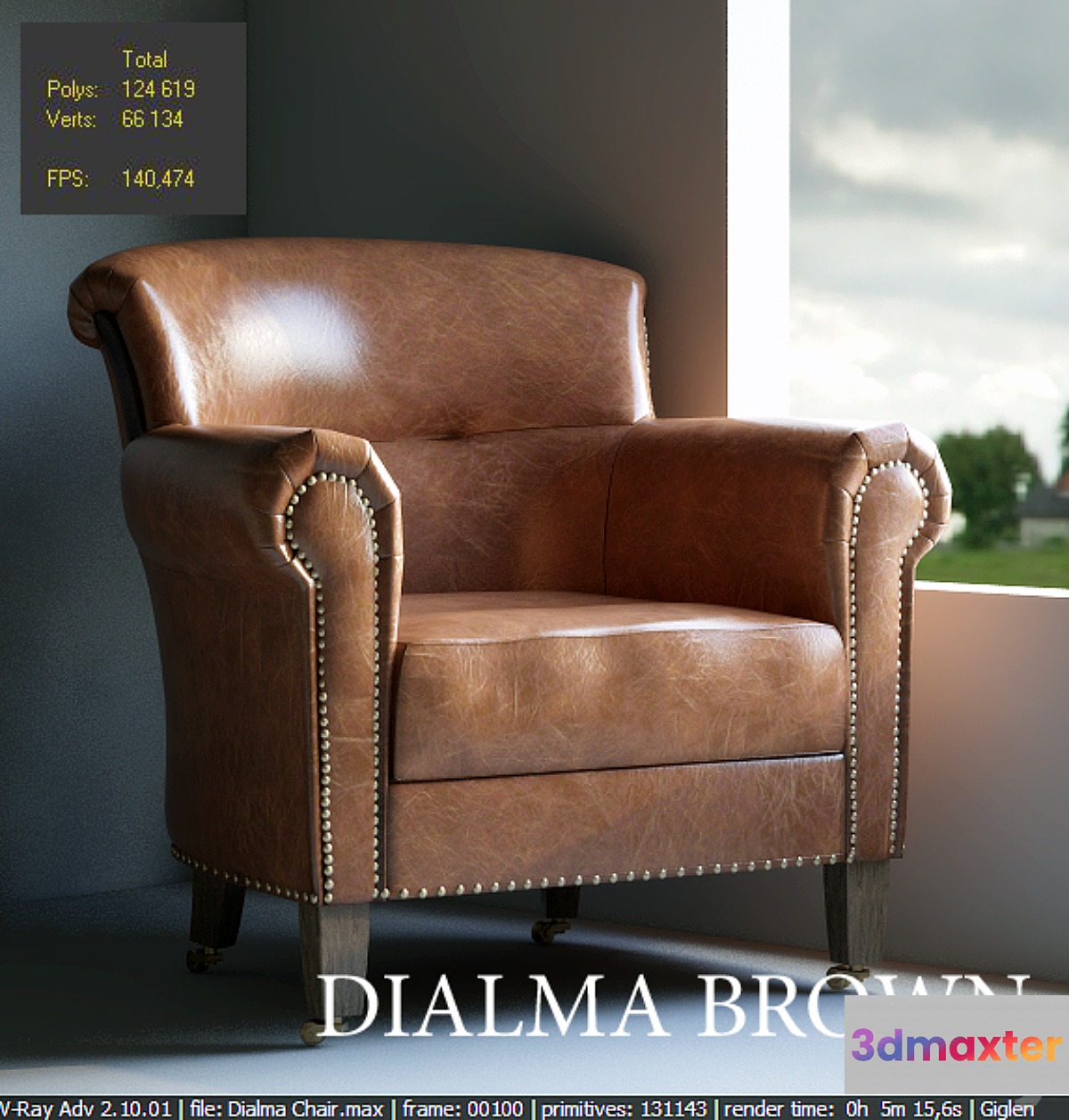 Dialma Brown - No.6 3D Max
