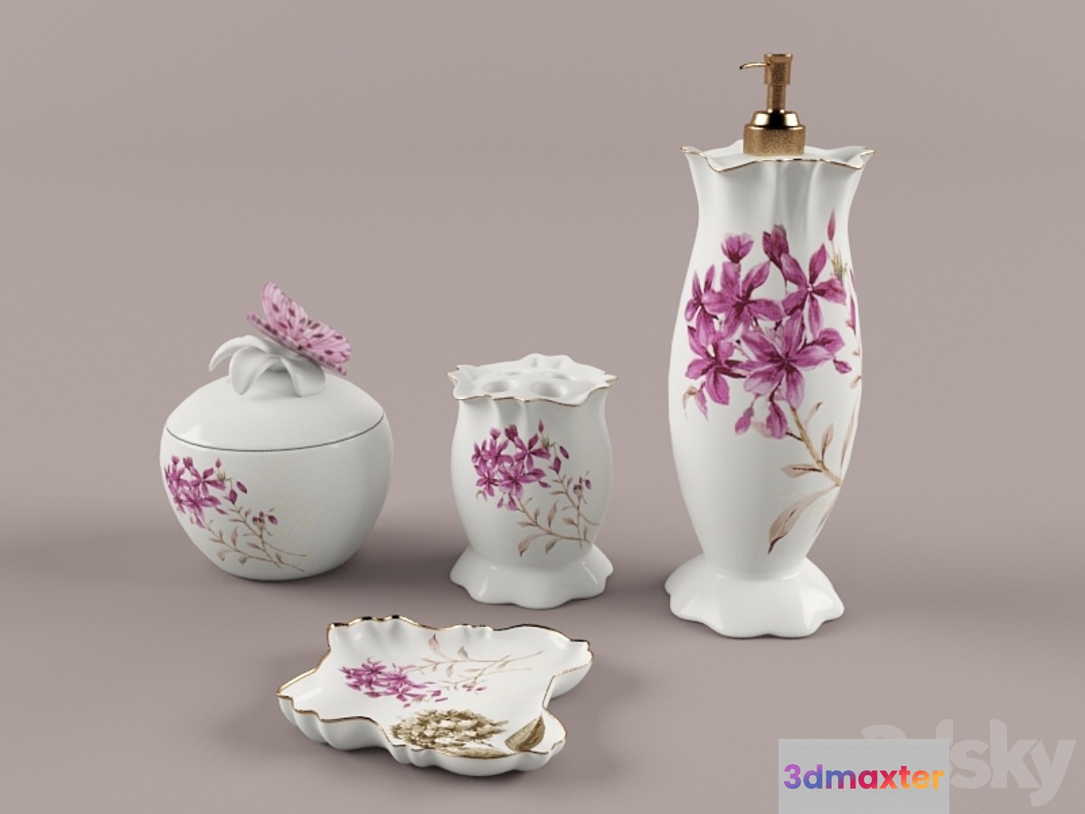Flower Blossom 3D Max