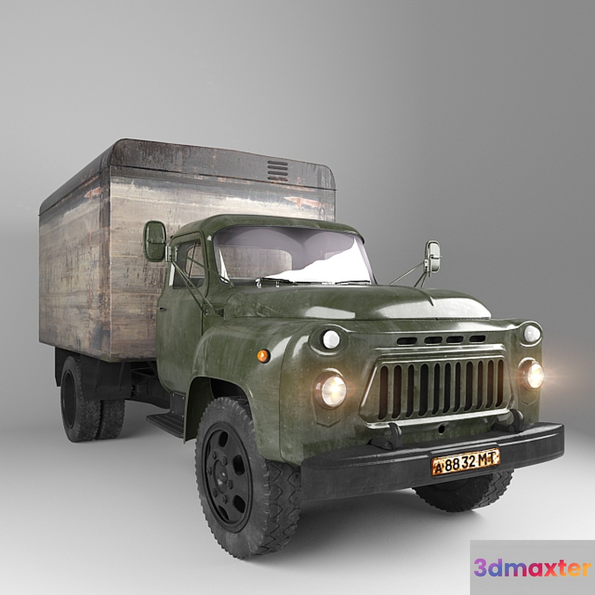 gaz 52 3D Max